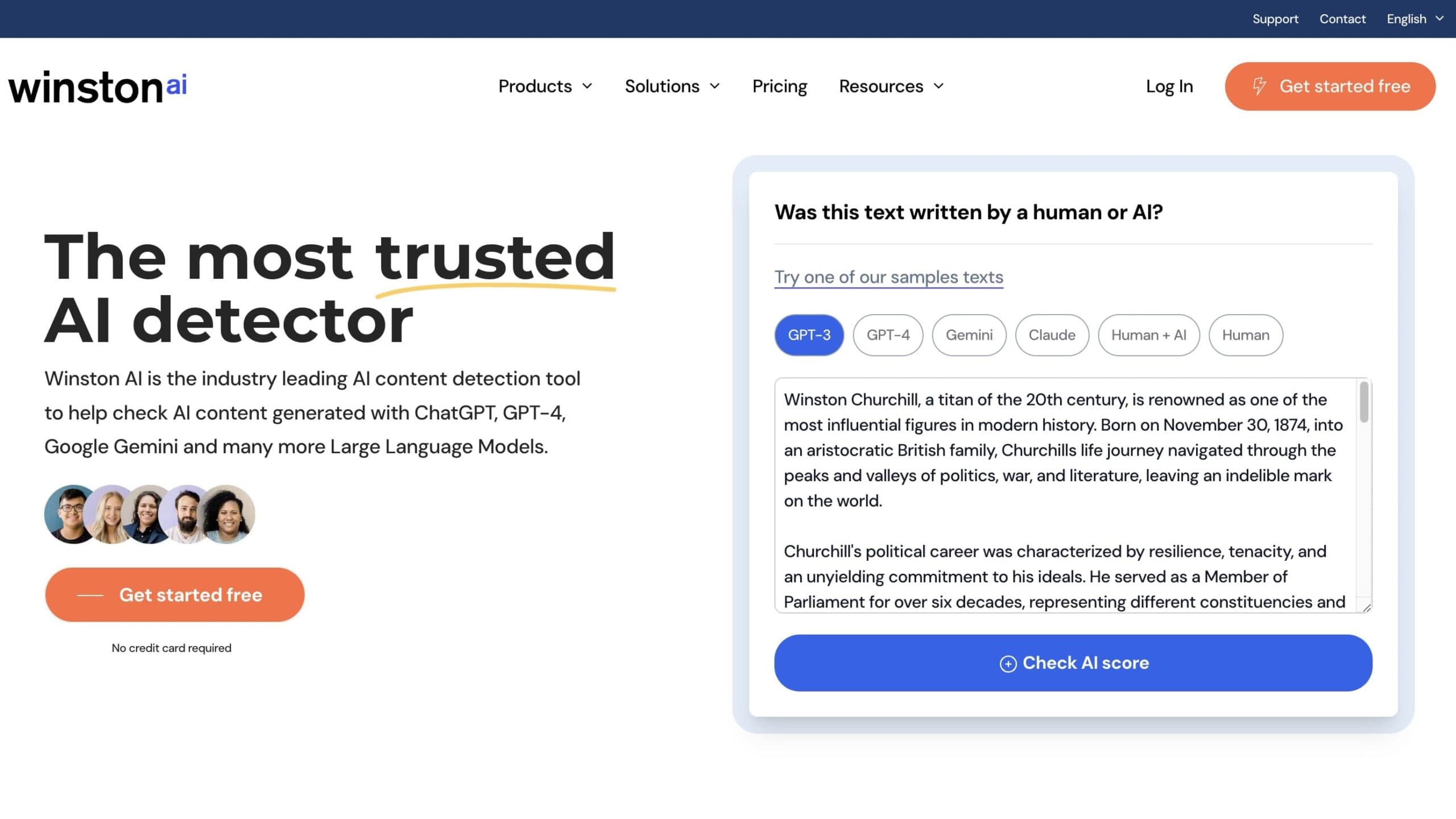 Winston AI: The Most Trusted AI Detector of 2024
