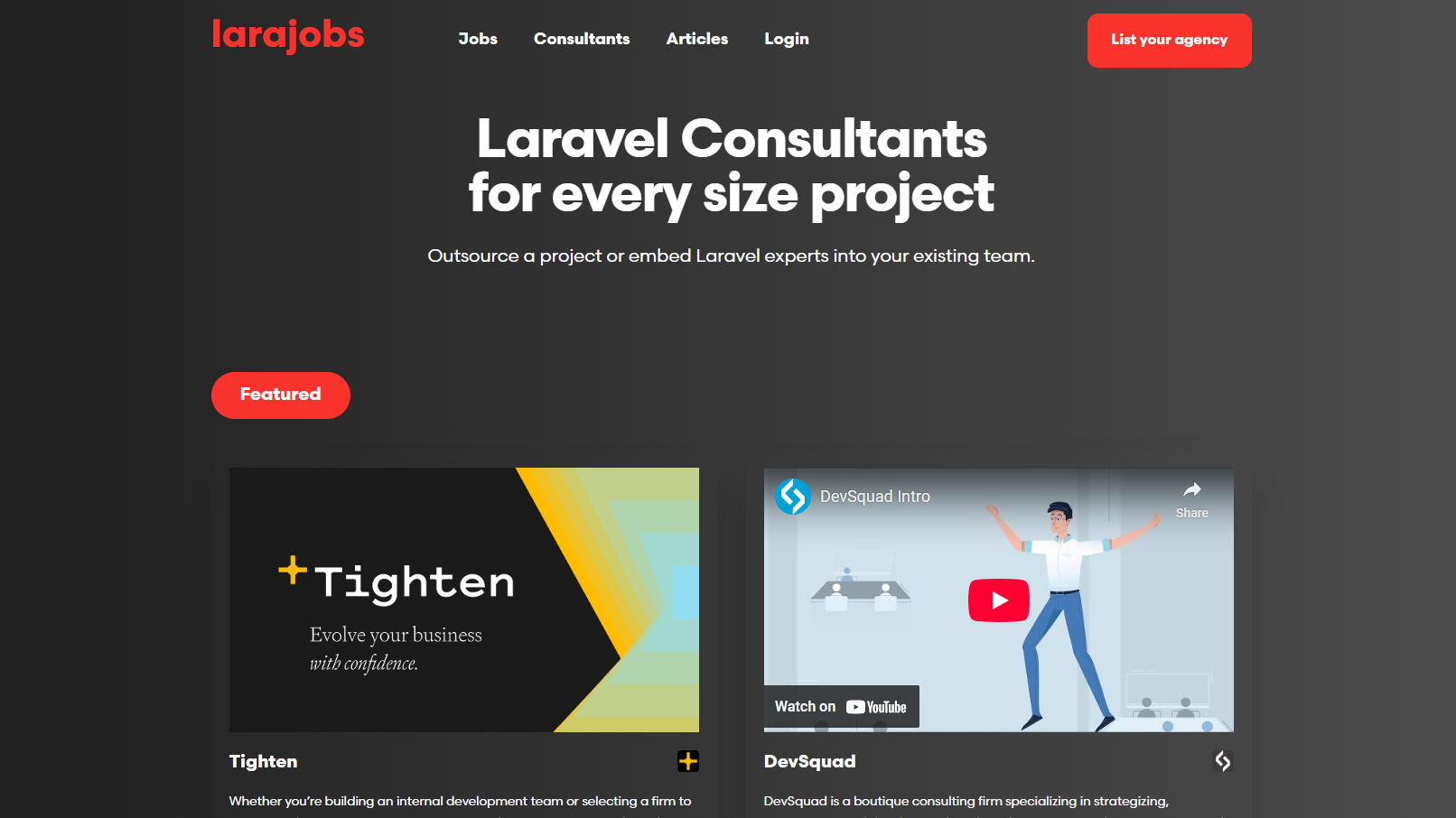 Laravel Consulttants