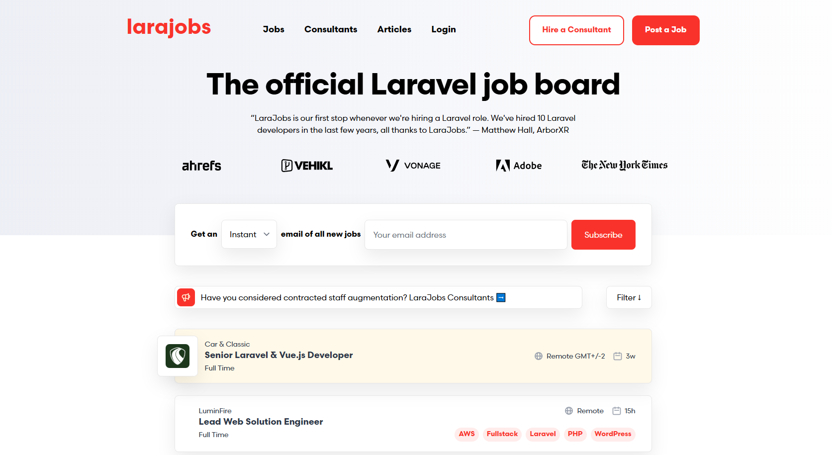 Laravel Jobs