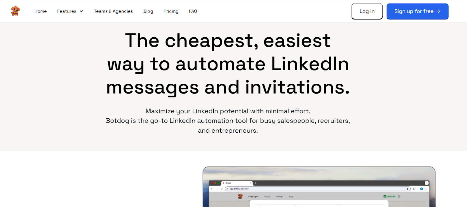 The cheapest, easiest way to automate Linkedln.