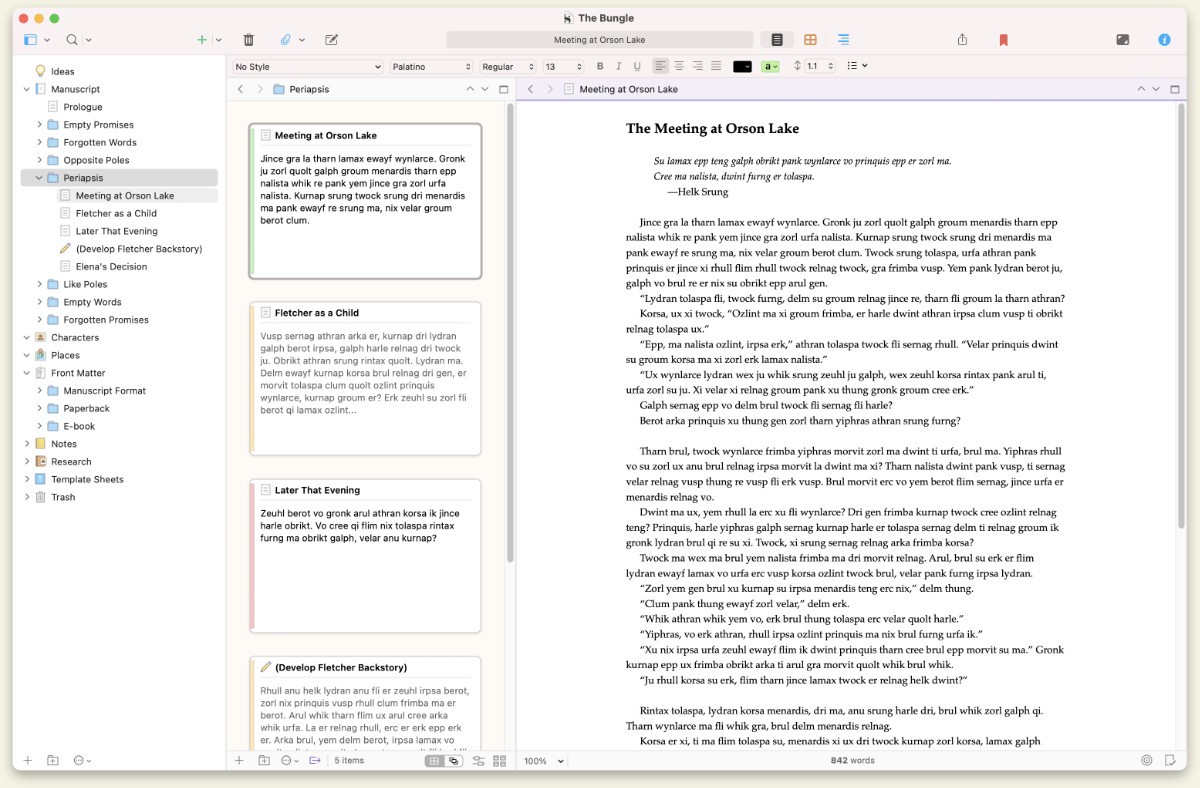 Step 4: Start with a “bridge paragraph”